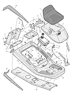 Part Location Diagram of 1401074 Murray DISCONTINUED